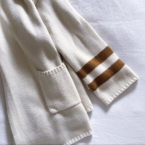 Anthropologie | Mulberry Striped Cardigan
